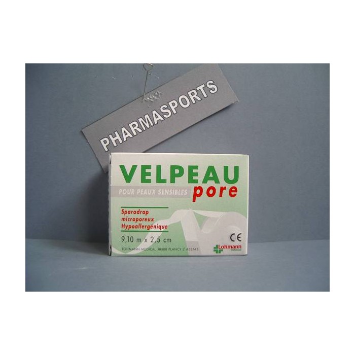 SPARADRAP VELPEAU PORE 2.5CMx9.14M