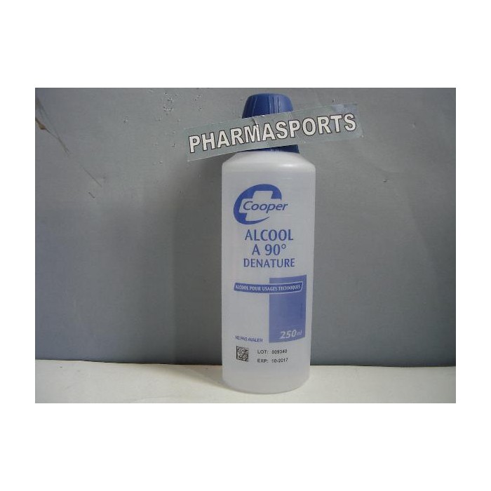 Alcool 90° Dénaturé - Flacon 125ml