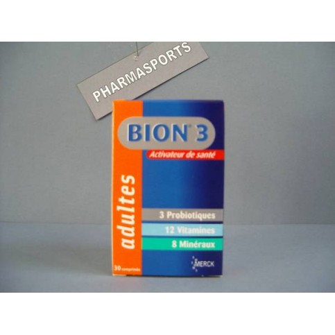 LOT DE 3 BION 3 ADULTE MULTIVITAMINES