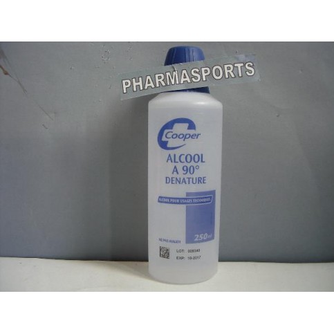 LOT DE 2 ALCOOL 90 DENATURE 125 ML