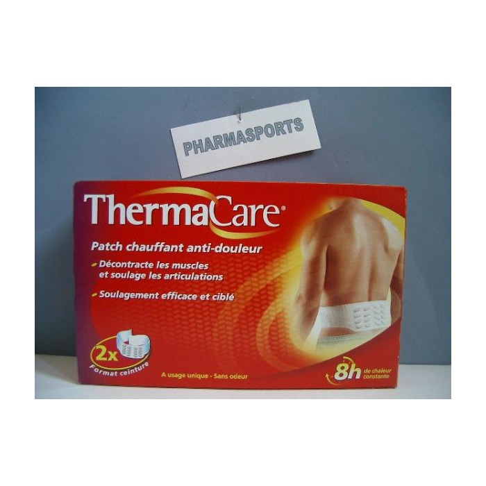 LOT DE 2 THERMACARE CEINTURE PATCHS CHAUFFANTS