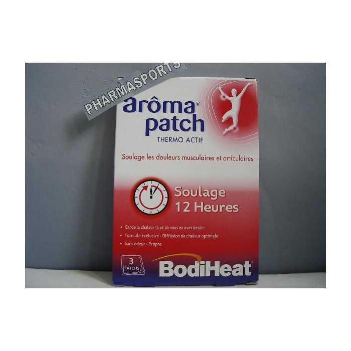 LOT DE 2 PATCHS CHAUFFANTS AROMA