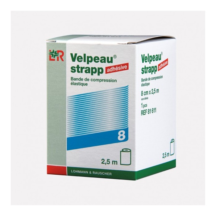 BANDES DE STRAPPING VELPEAU STRAPP 2.5mx8cm