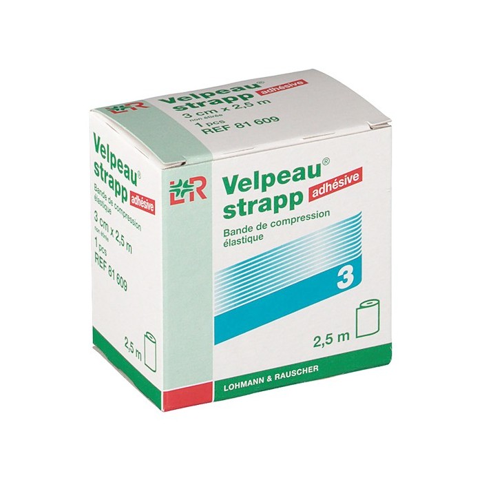 BANDES DE STRAPPING VELPEAU STRAPP 2.5mx3cm